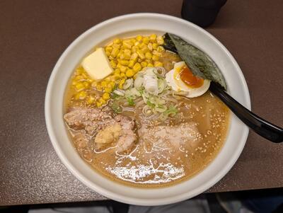Corn butter ramen